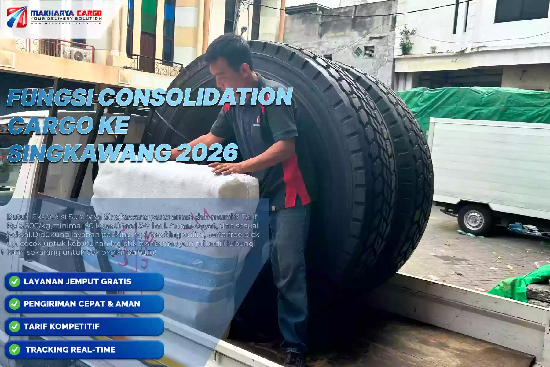 Fungsi Consolidation Cargo ke Singkawang