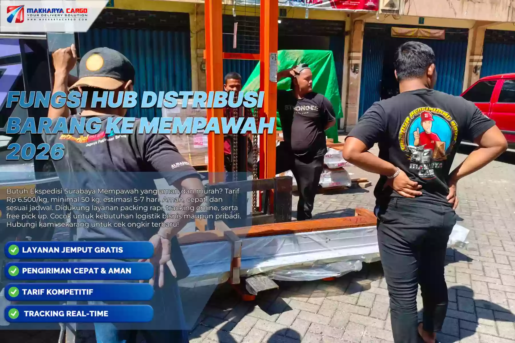 Fungsi Hub Distribusi Barang ke Mempawah