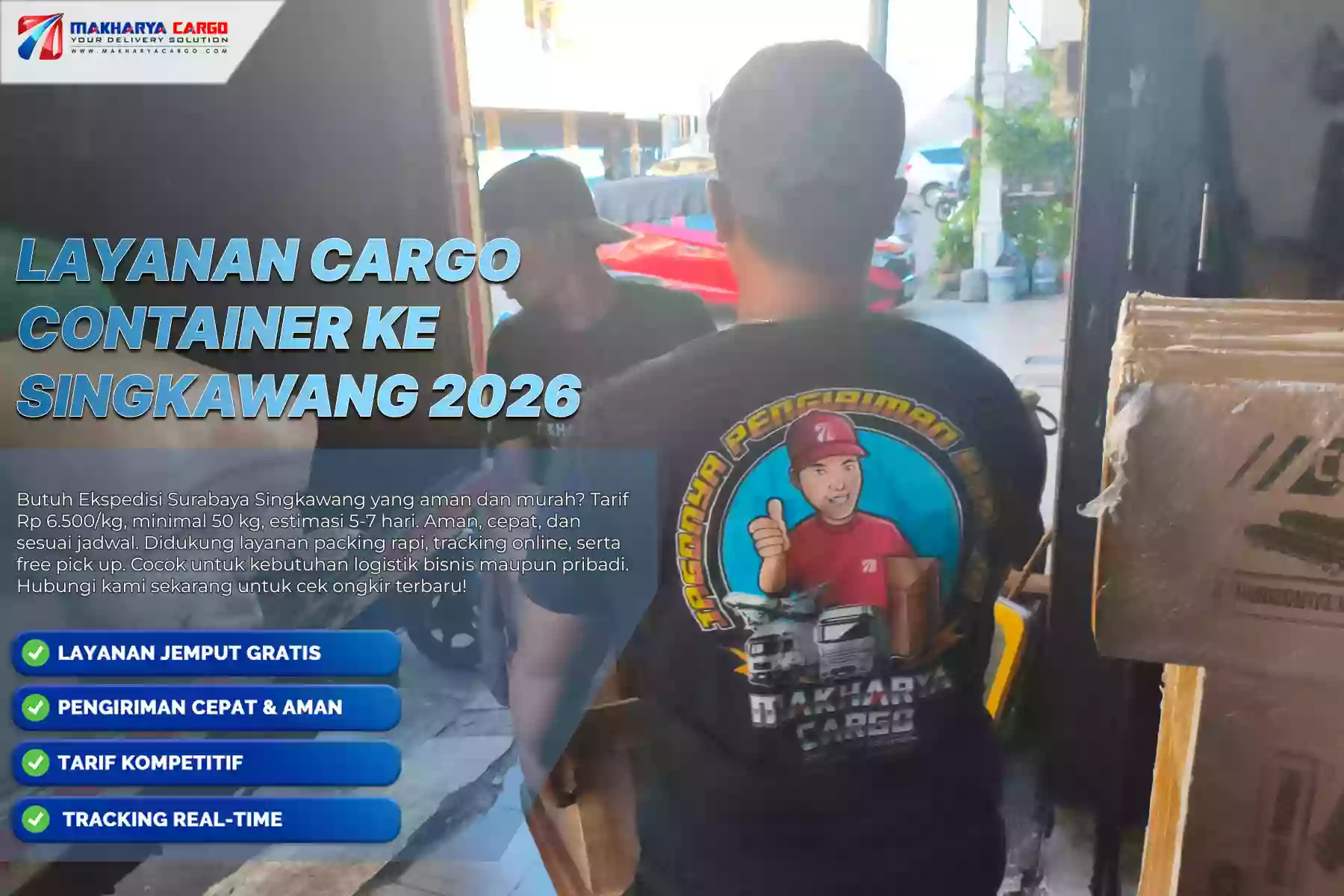 Layanan Cargo Container ke Singkawang