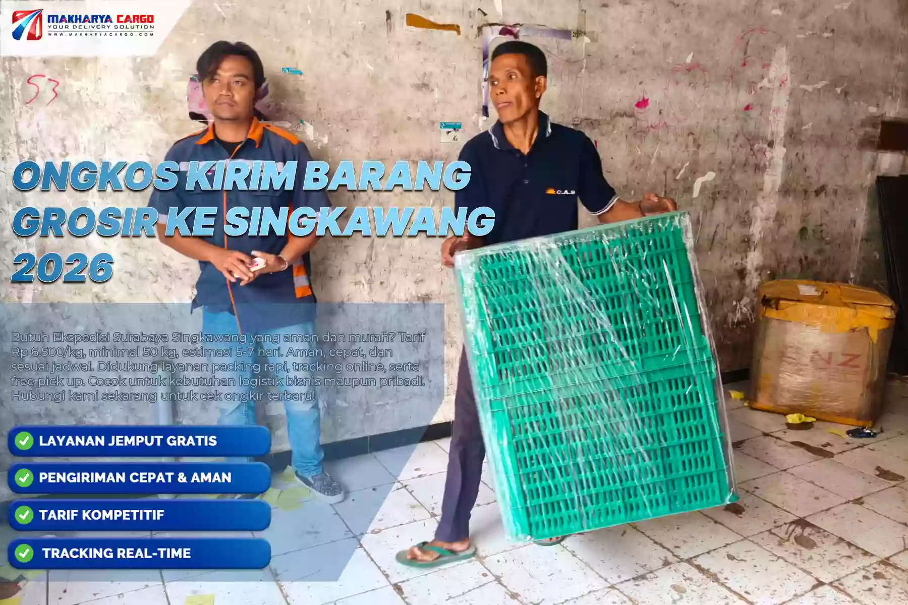 Ongkos Kirim Barang Grosir ke Singkawang