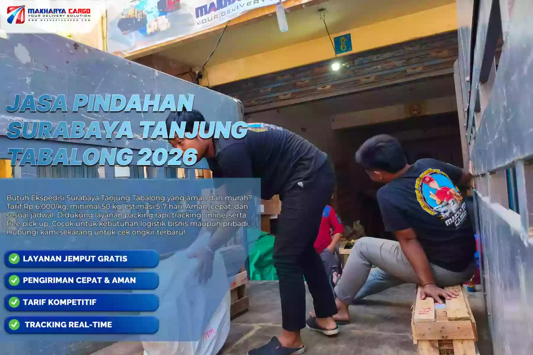 Jasa Pindahan Surabaya Tanjung Tabalong