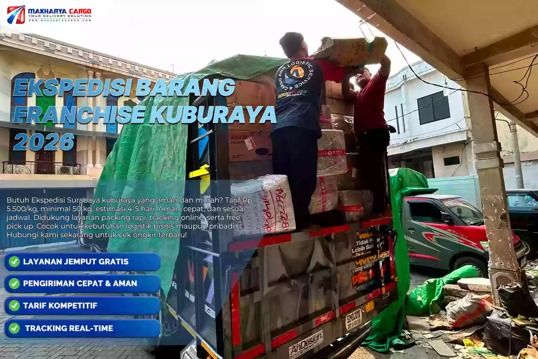Ekspedisi Barang Franchise Kuburaya