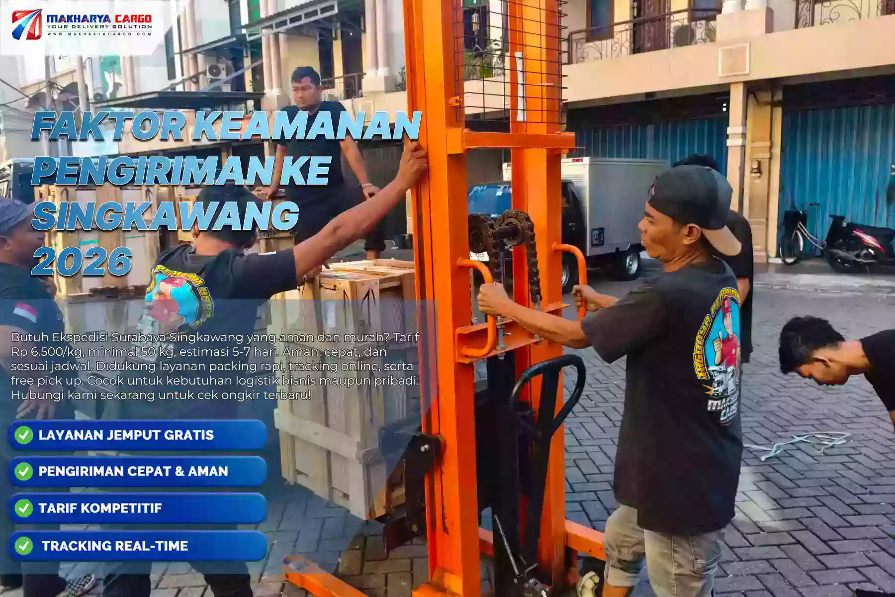 Faktor Keamanan Pengiriman ke Singkawang