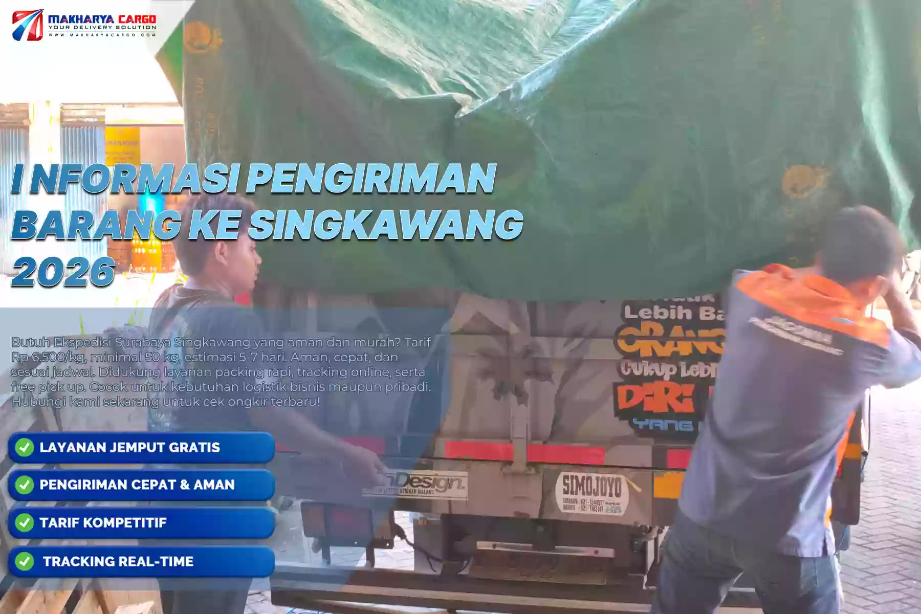Informasi Pengiriman Barang ke Singkawang