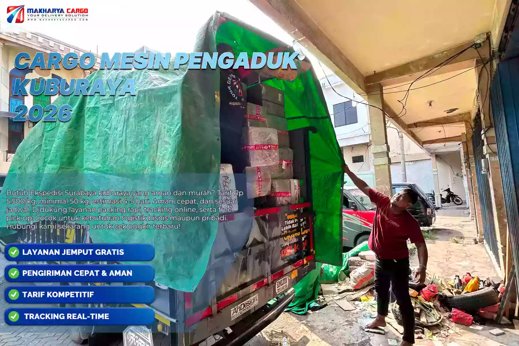 Cargo Mesin Pengaduk Kuburaya