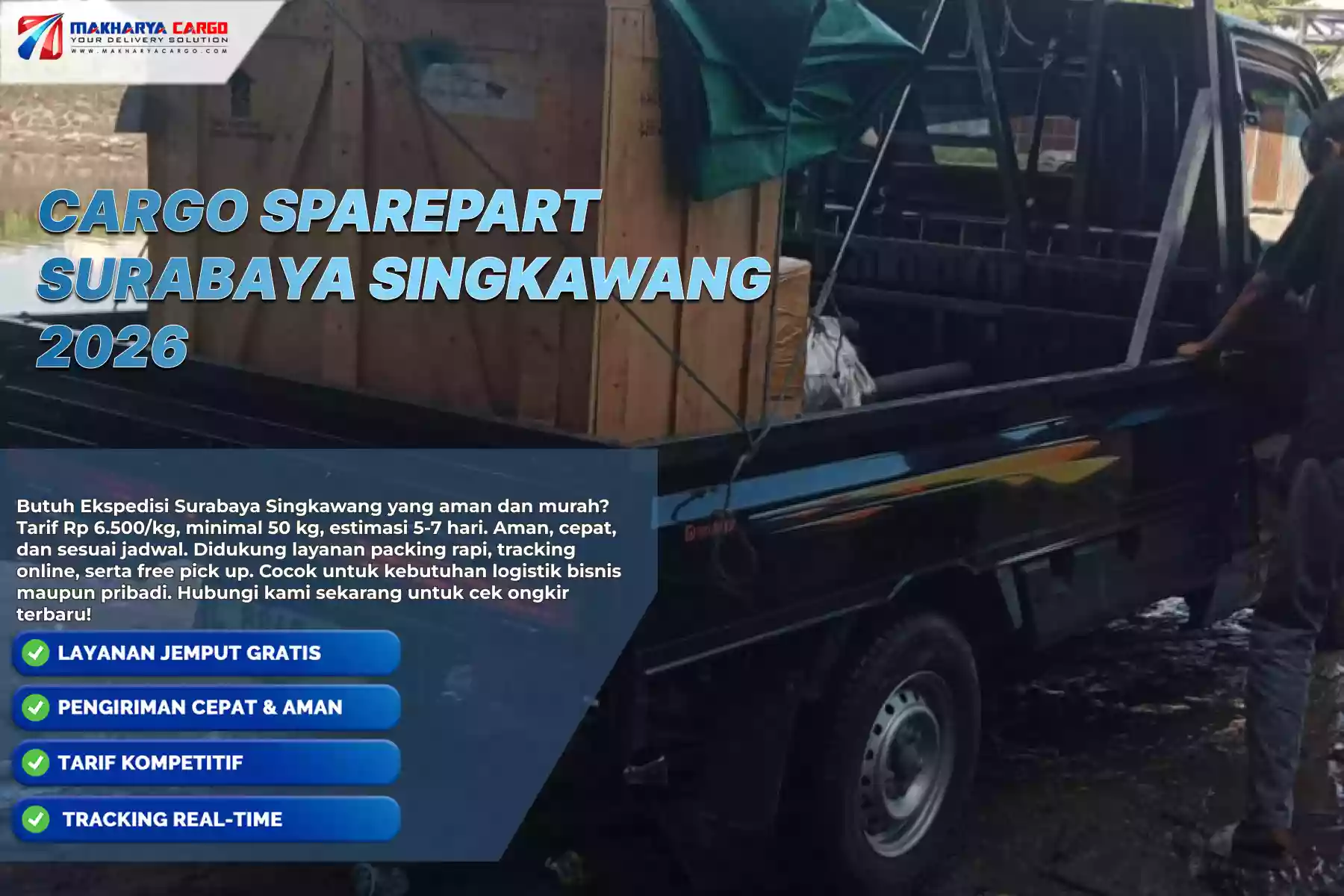 Cargo Sparepart Surabaya Singkawang