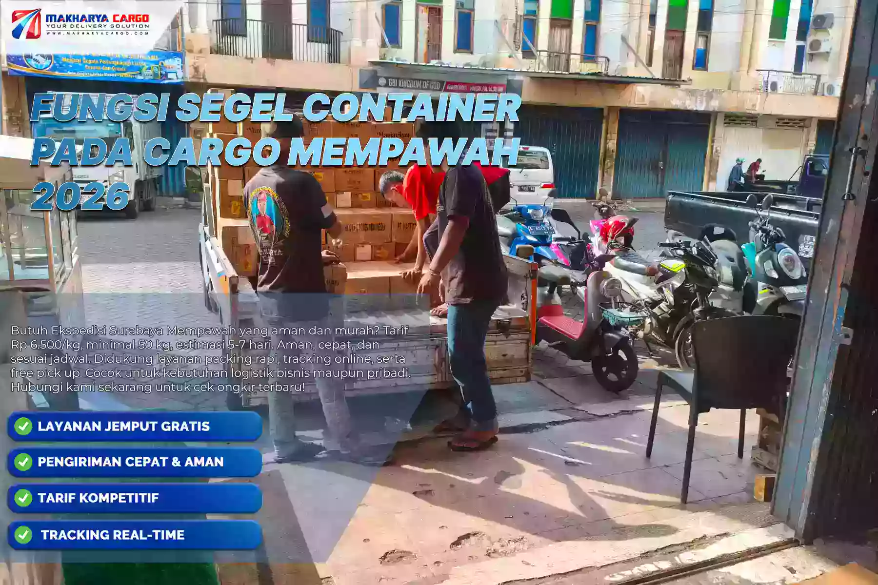 Fungsi Segel Container pada Cargo Mempawah