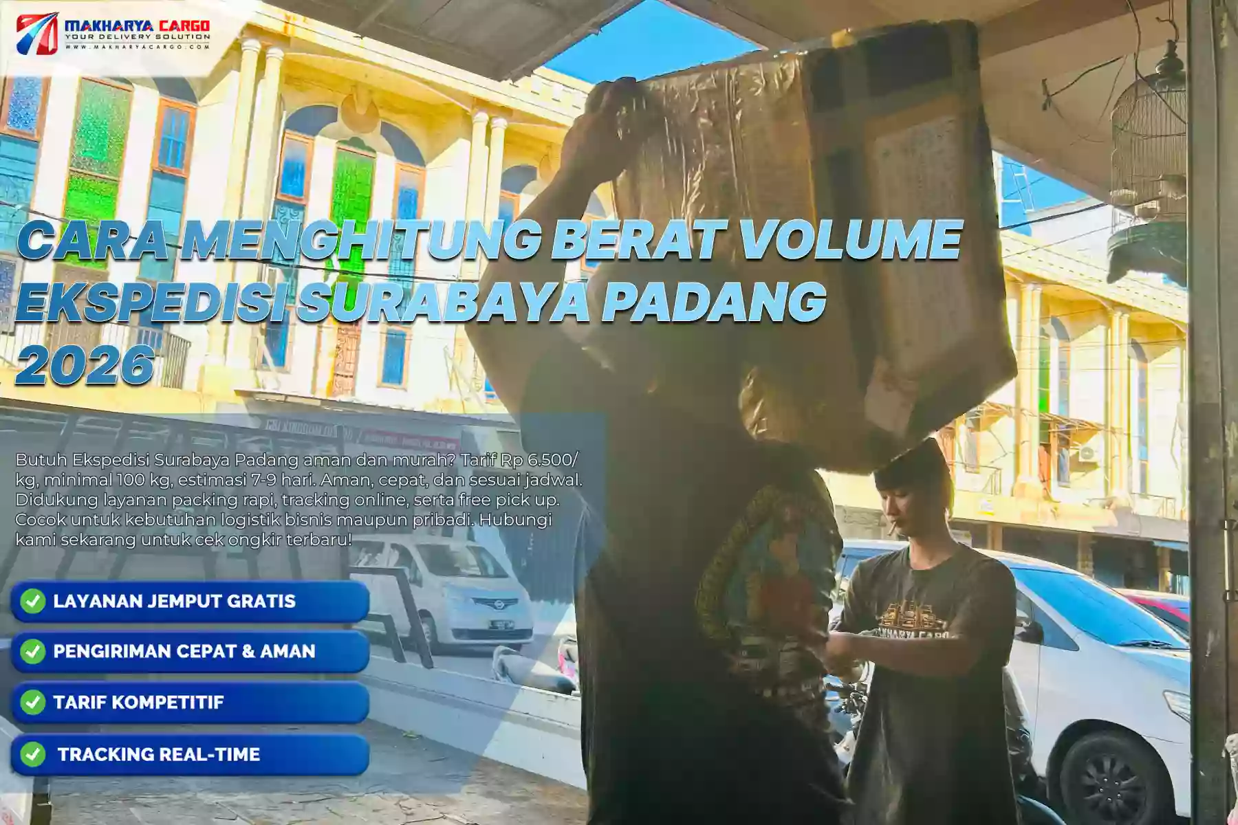 Cara Menghitung Berat Volume Ekspedisi Surabaya Padang