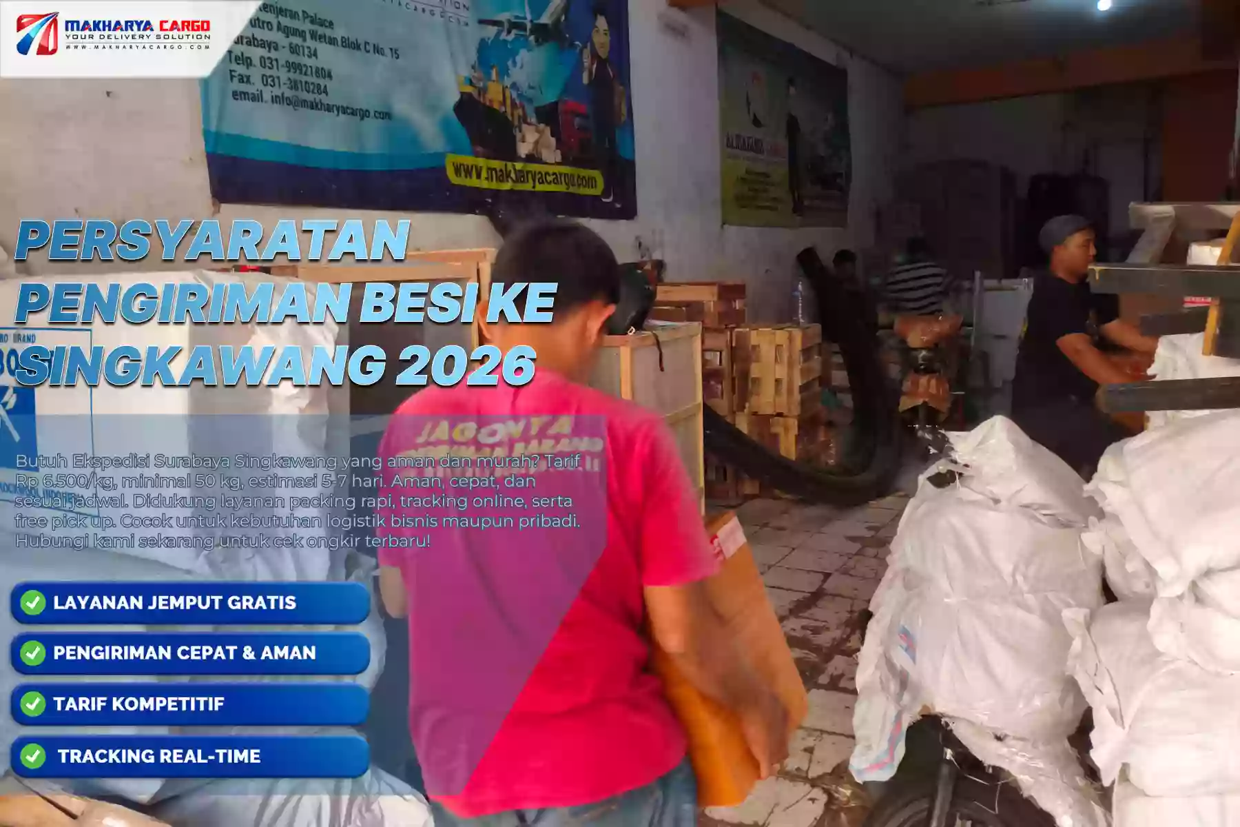 Persyaratan Pengiriman Besi ke Singkawang