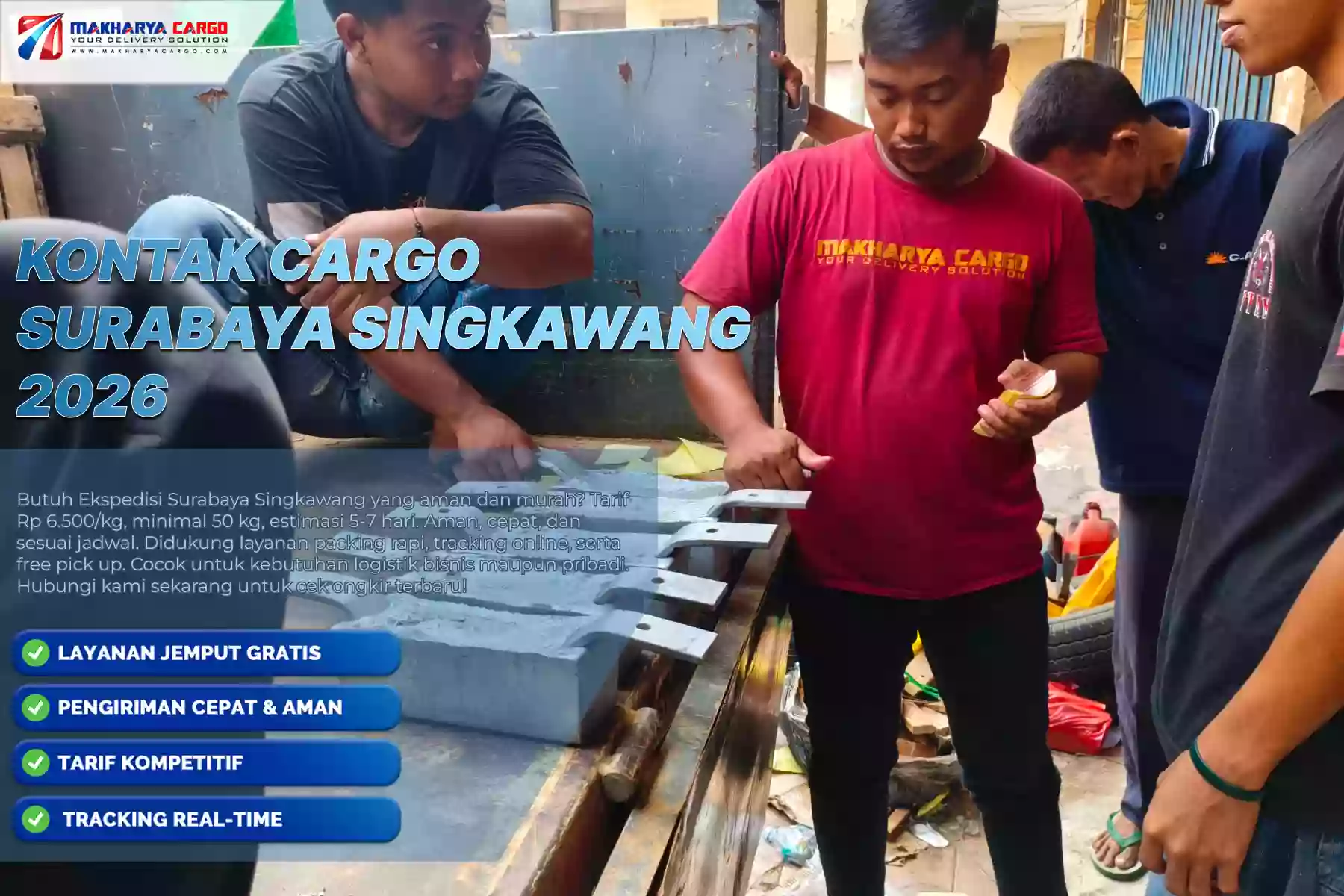 Kontak Cargo Surabaya Singkawang