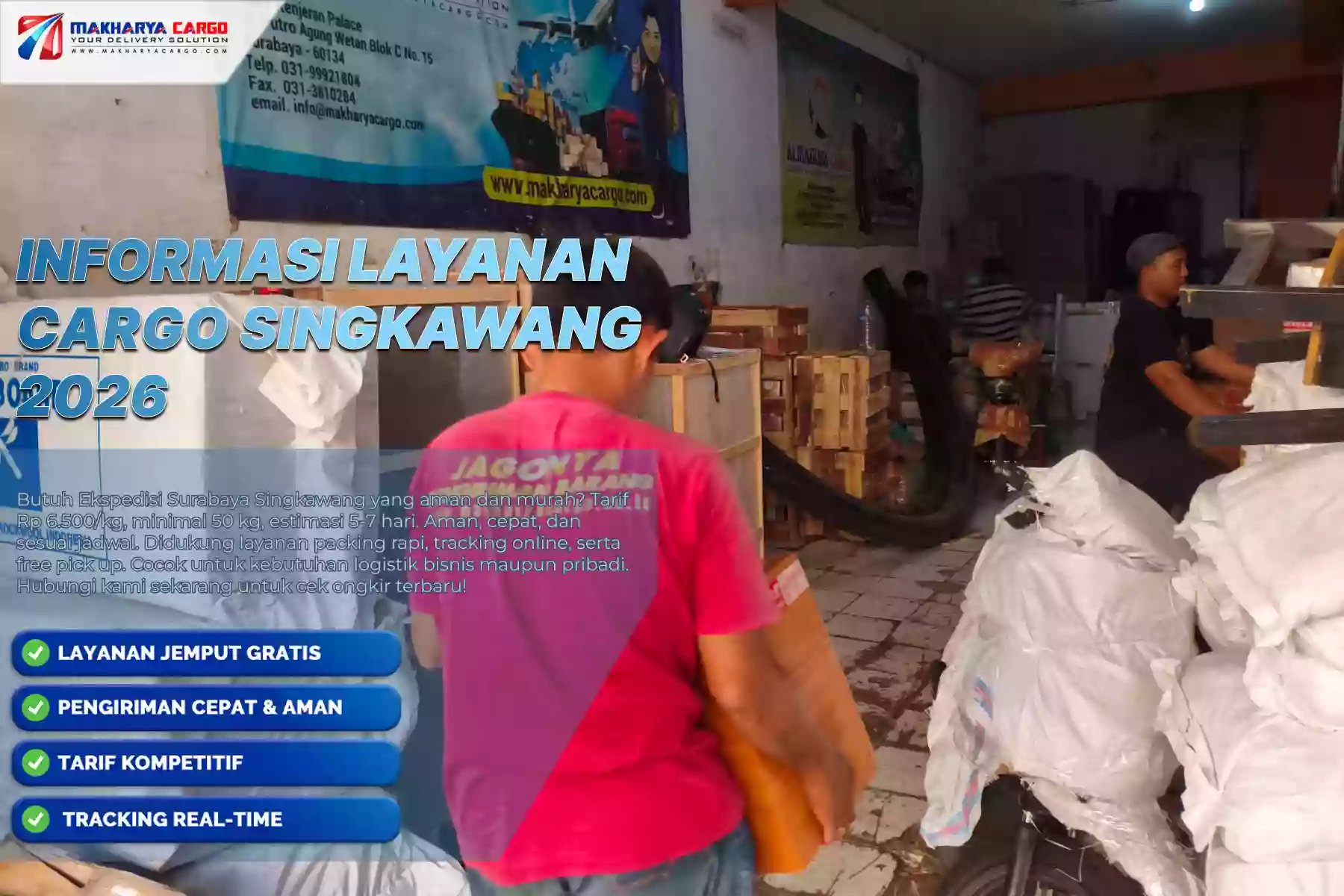 Informasi Layanan Cargo Singkawang