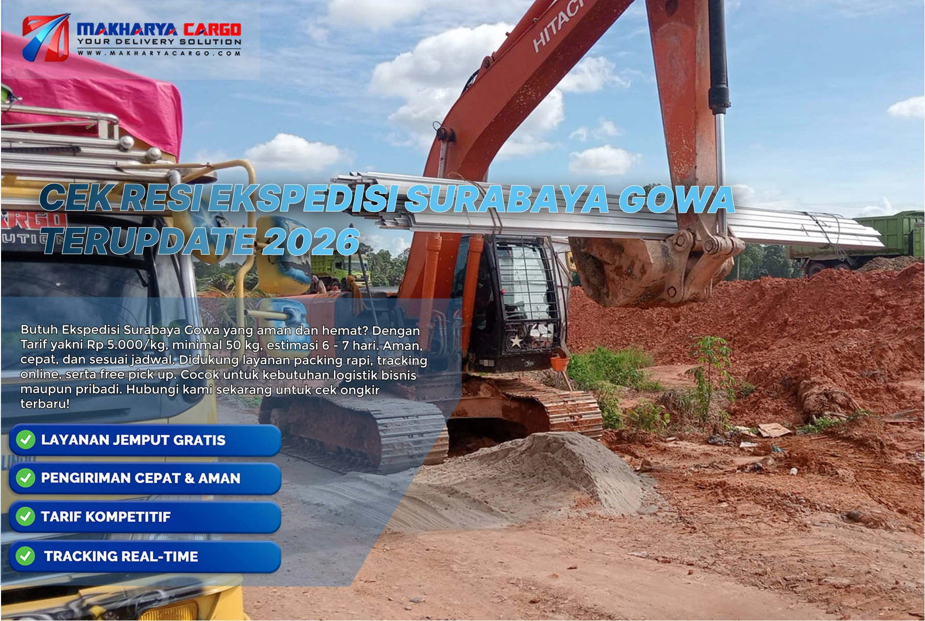 cek resi ekspedisi surabaya gowa