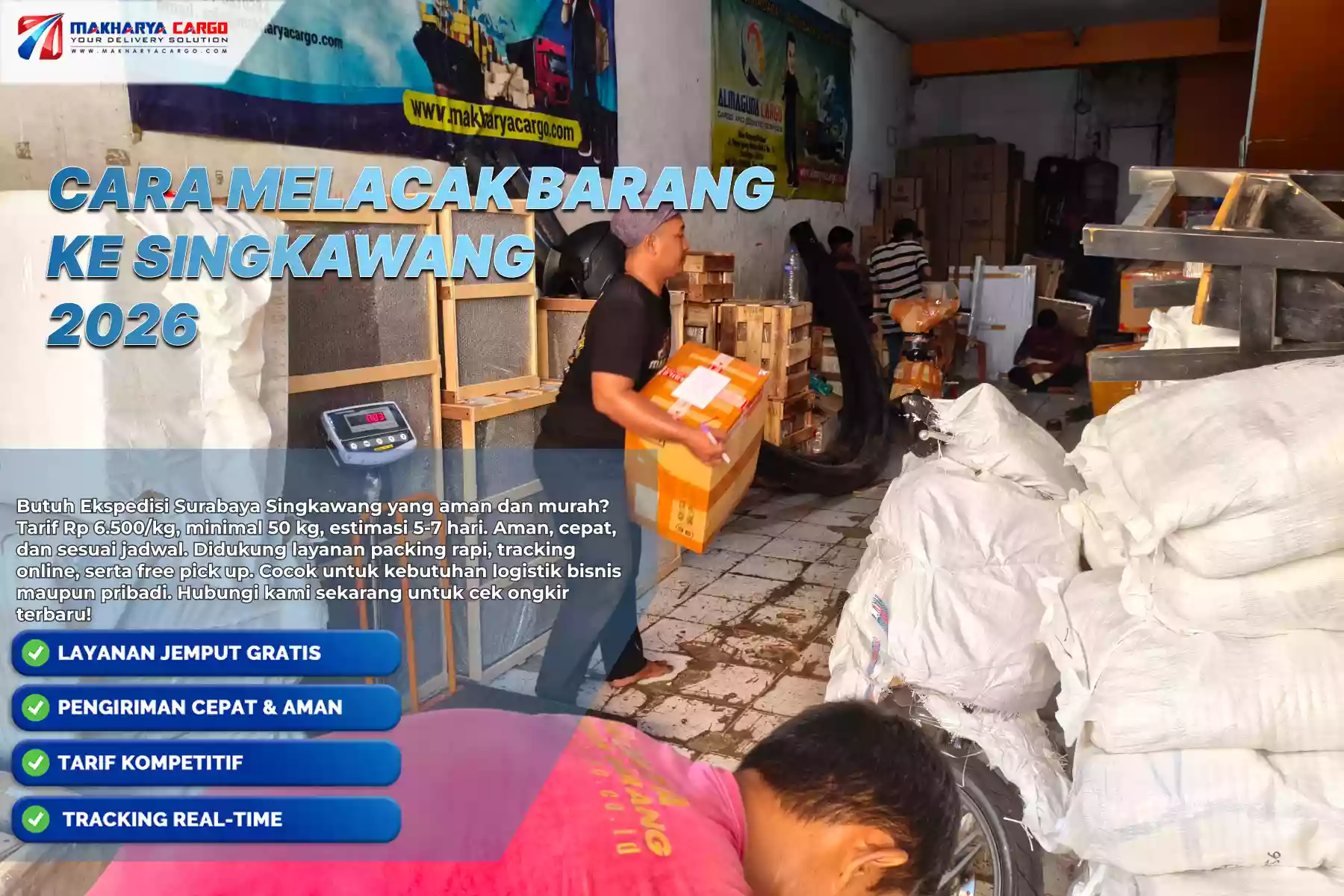 Cara Melacak Barang ke Singkawang
