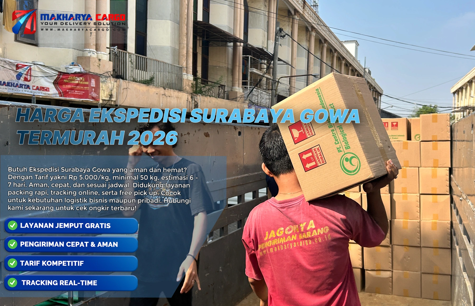 harga ekspedisi surabaya gowa termurah 2026