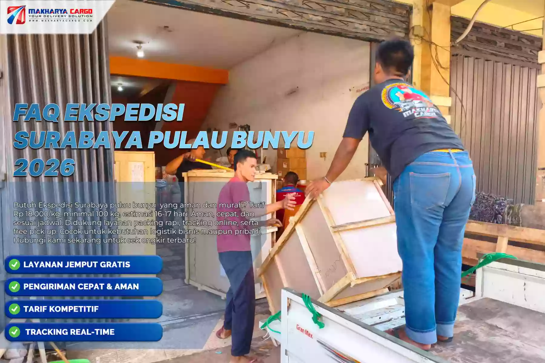 FAQ Ekspedisi Surabaya Pulau Bunyu