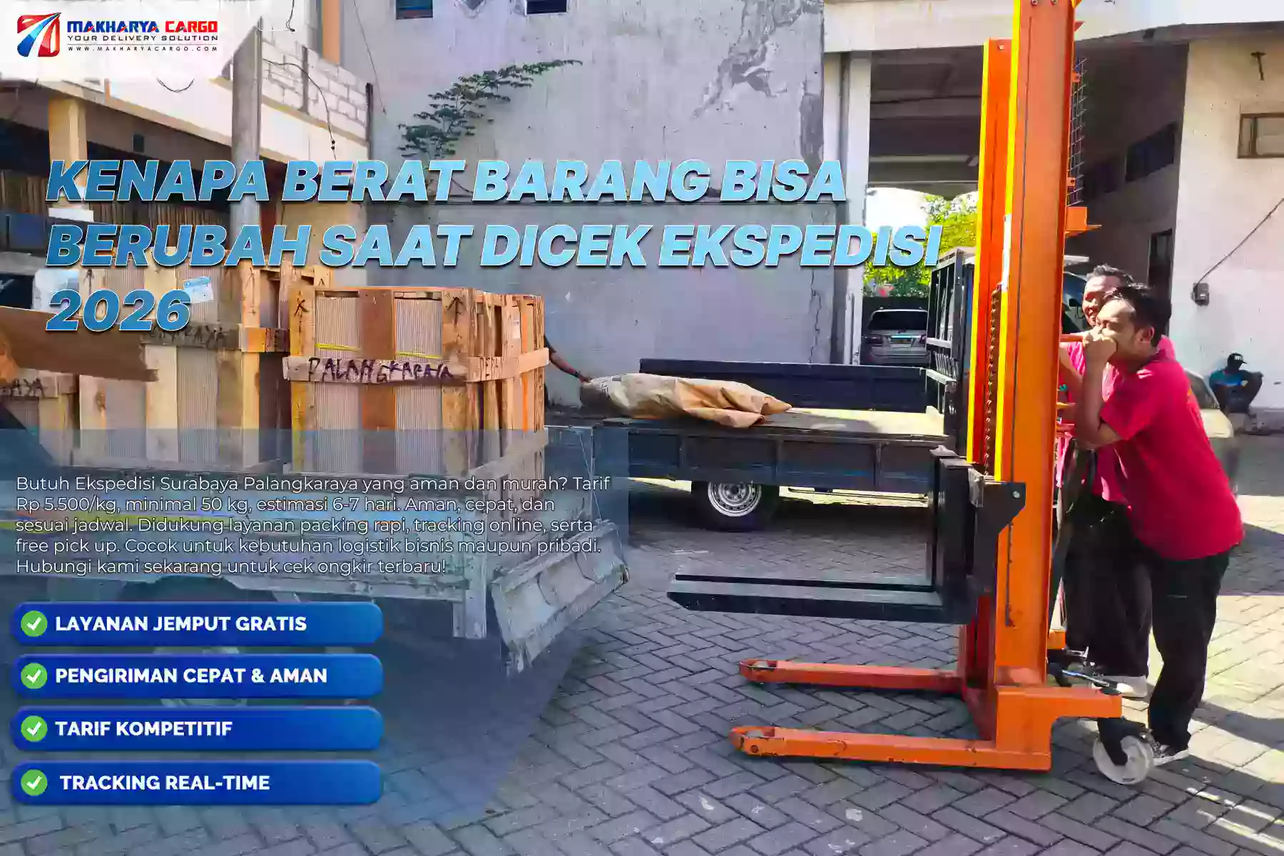 Kenapa Berat Barang Bisa Berubah Saat Dicek Ekspedisi?