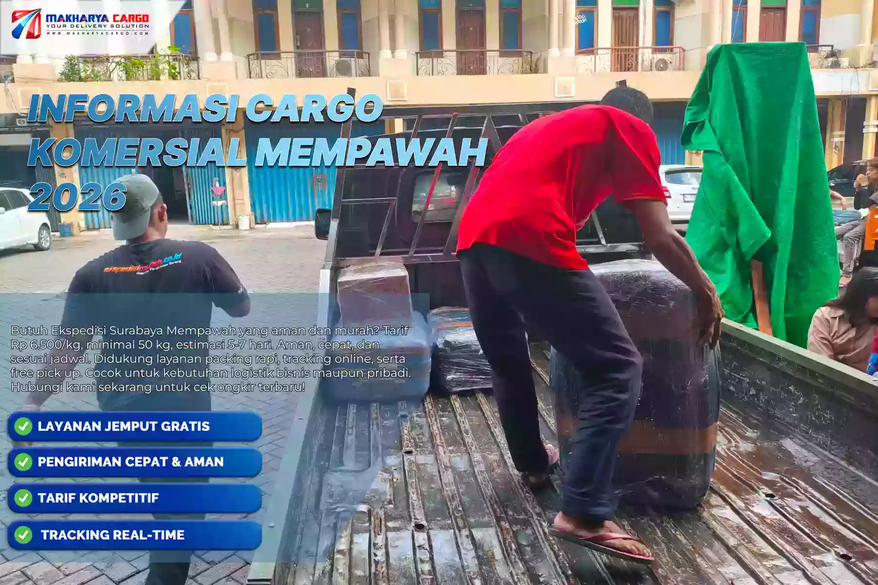 Informasi Cargo Komersial Mempawah