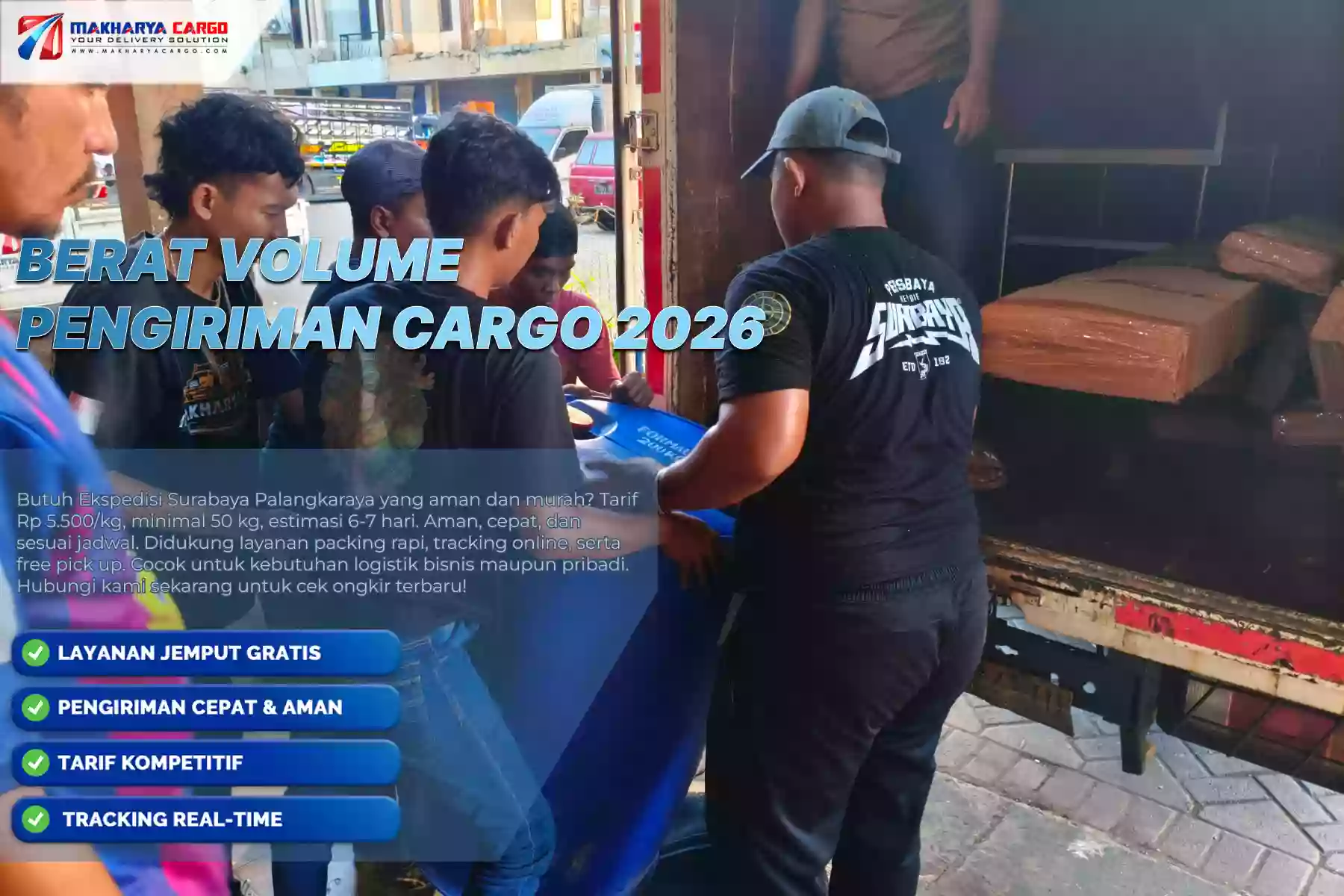Berat Volume Pengiriman Cargo