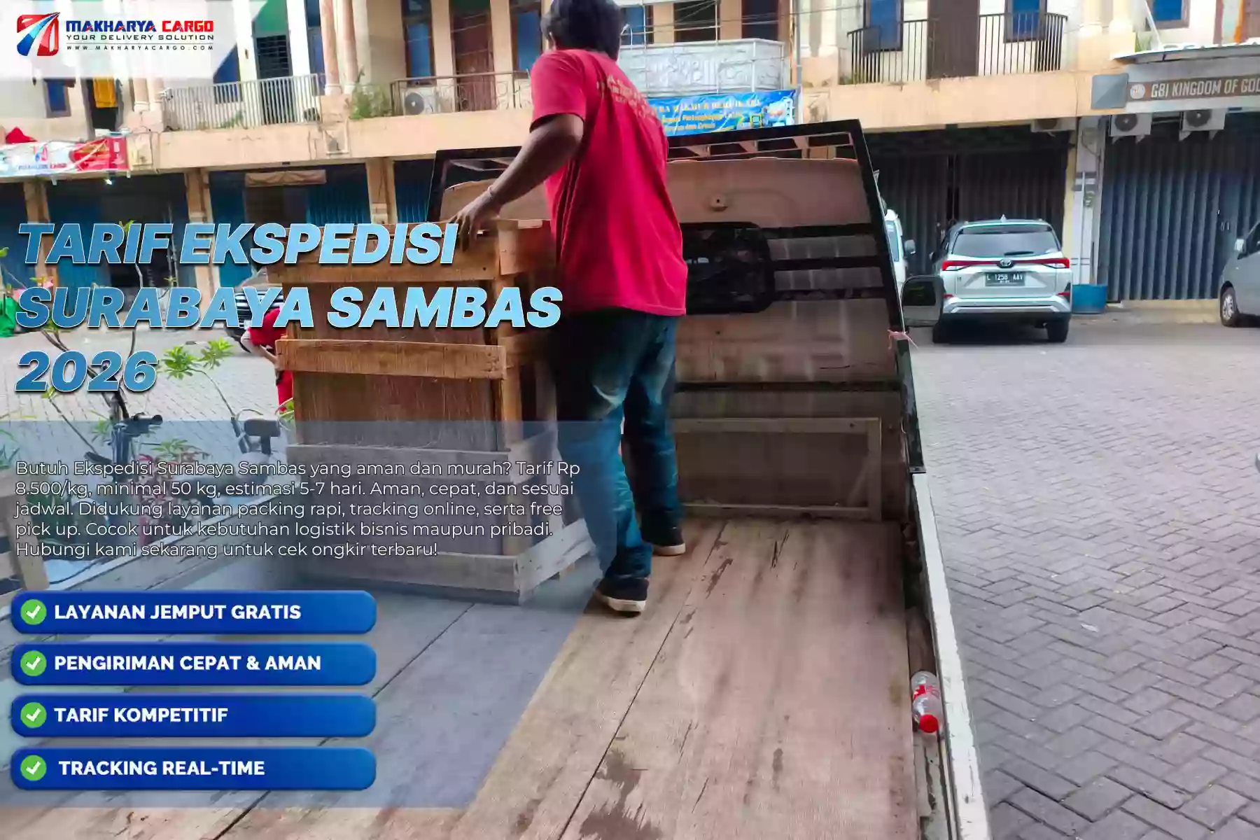 Tarif Ekspedisi Surabaya Sambas