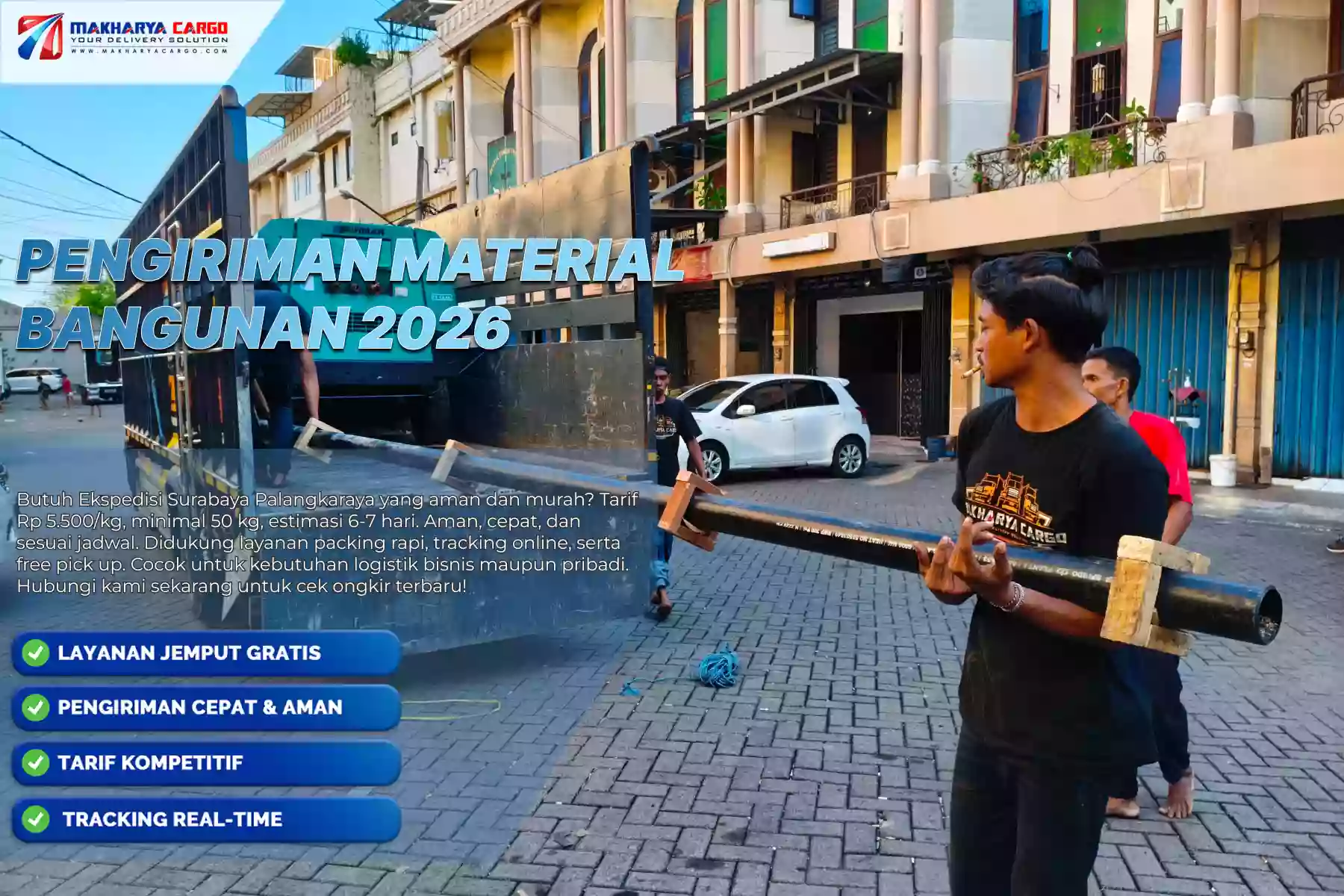 Pengiriman Material Bangunan