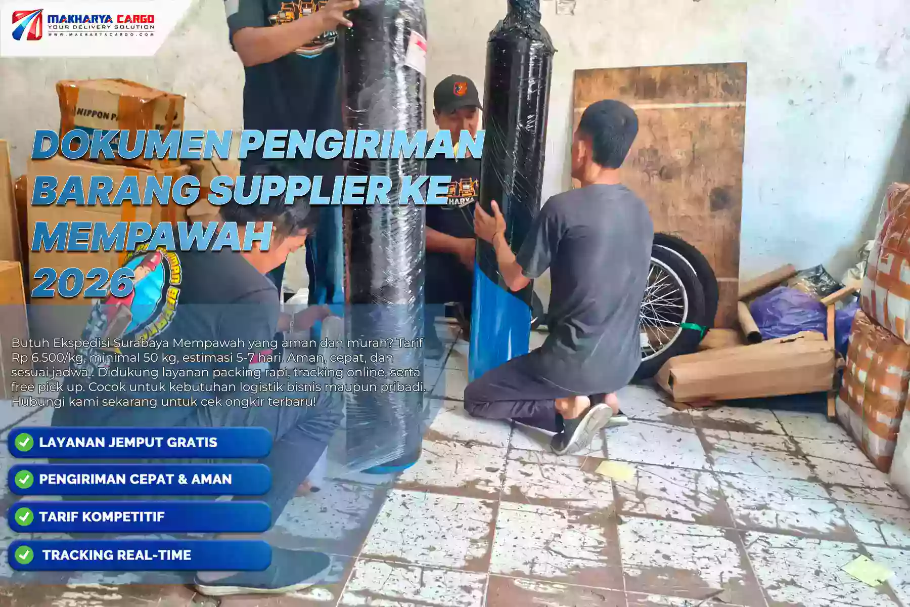 Dokumen Pengiriman Barang Supplier ke Mempawah