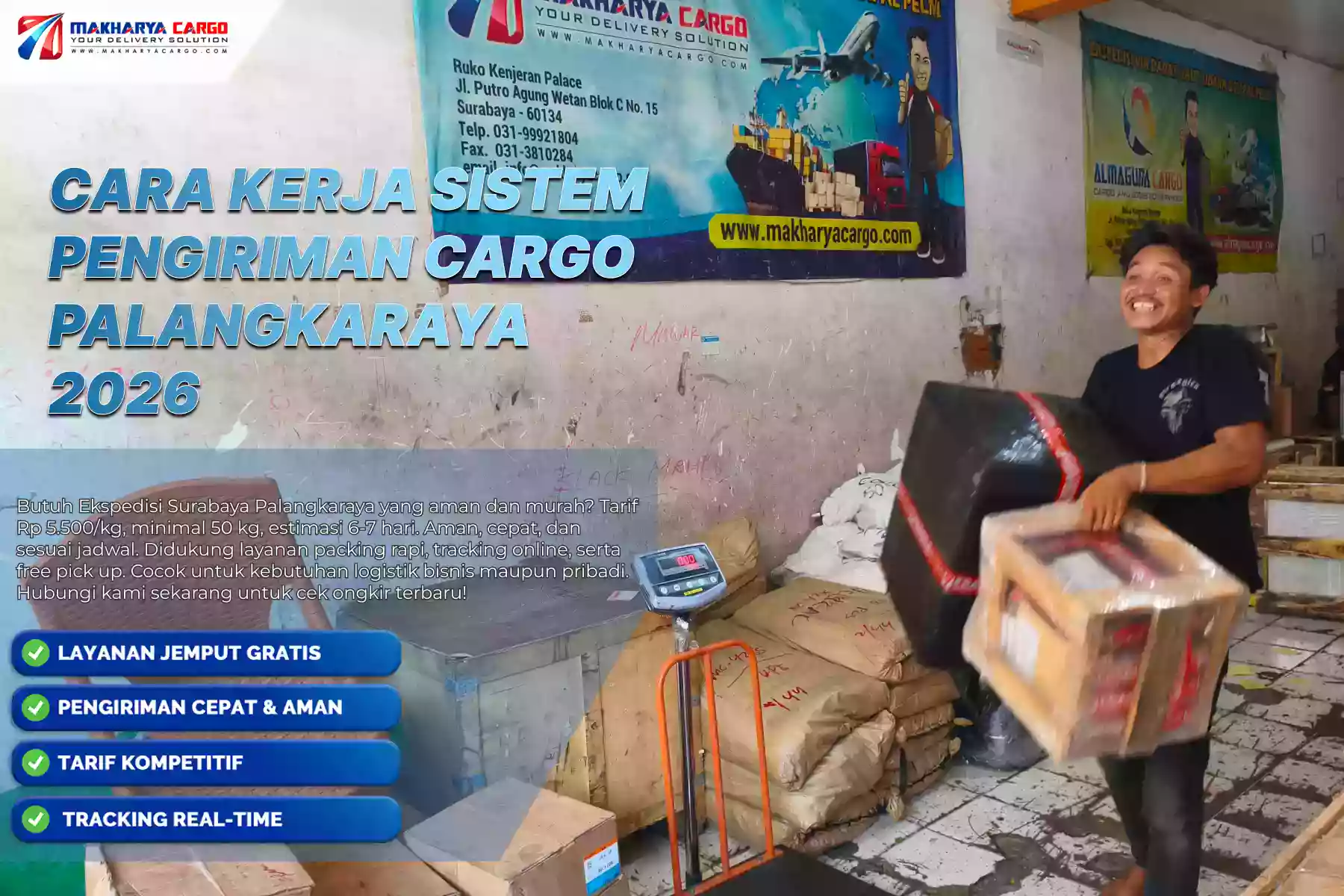 Cara Kerja Sistem Pengiriman Cargo