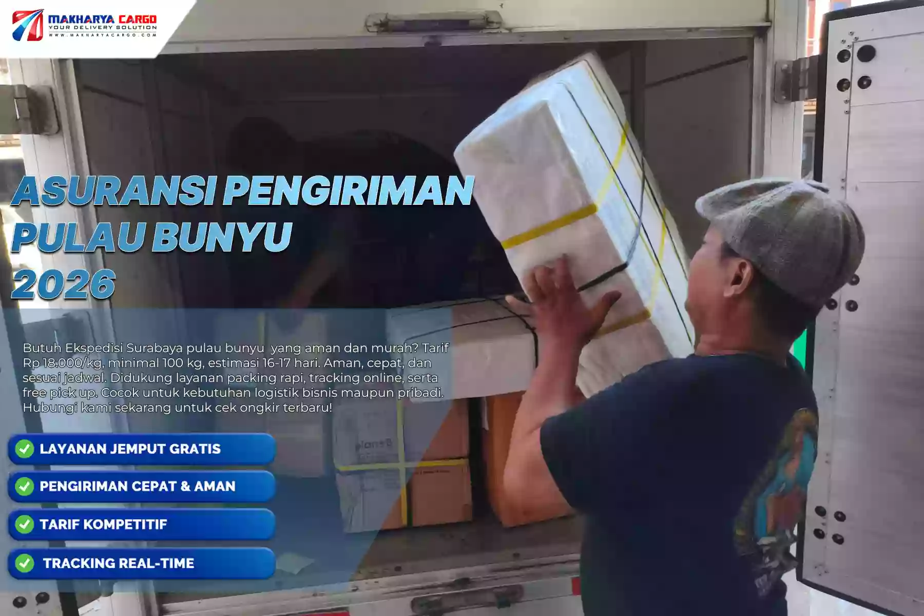 Asuransi Pengiriman Pulau Bunyu 