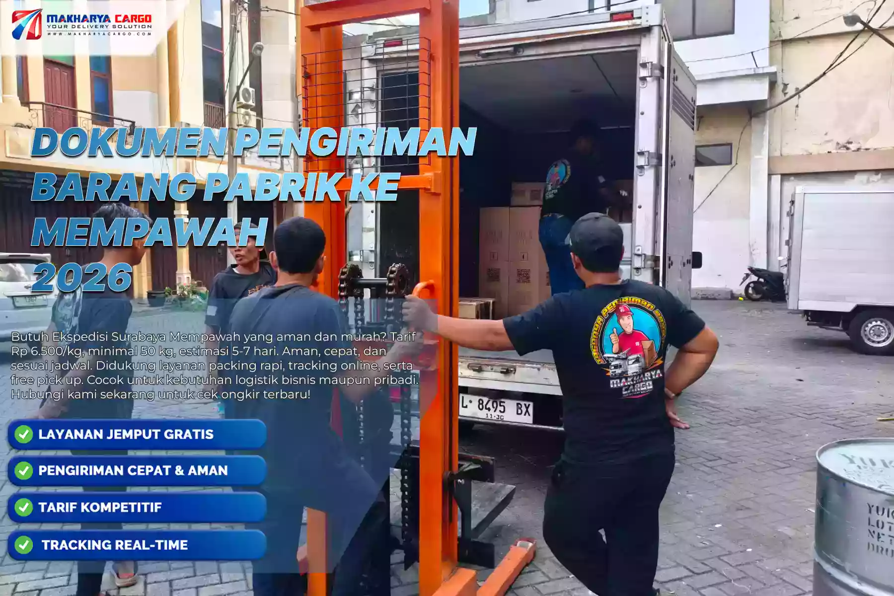 Dokumen Pengiriman Barang Pabrik ke Mempawah