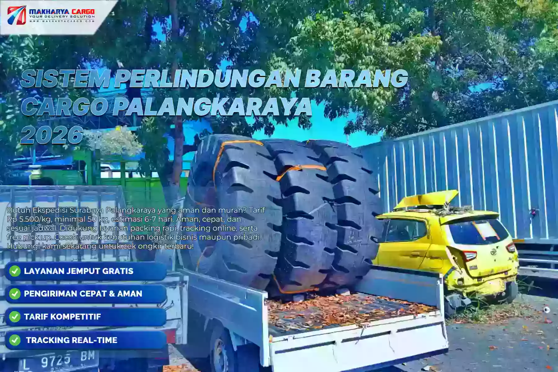 Sistem Perlindungan Barang Cargo Palangkaraya