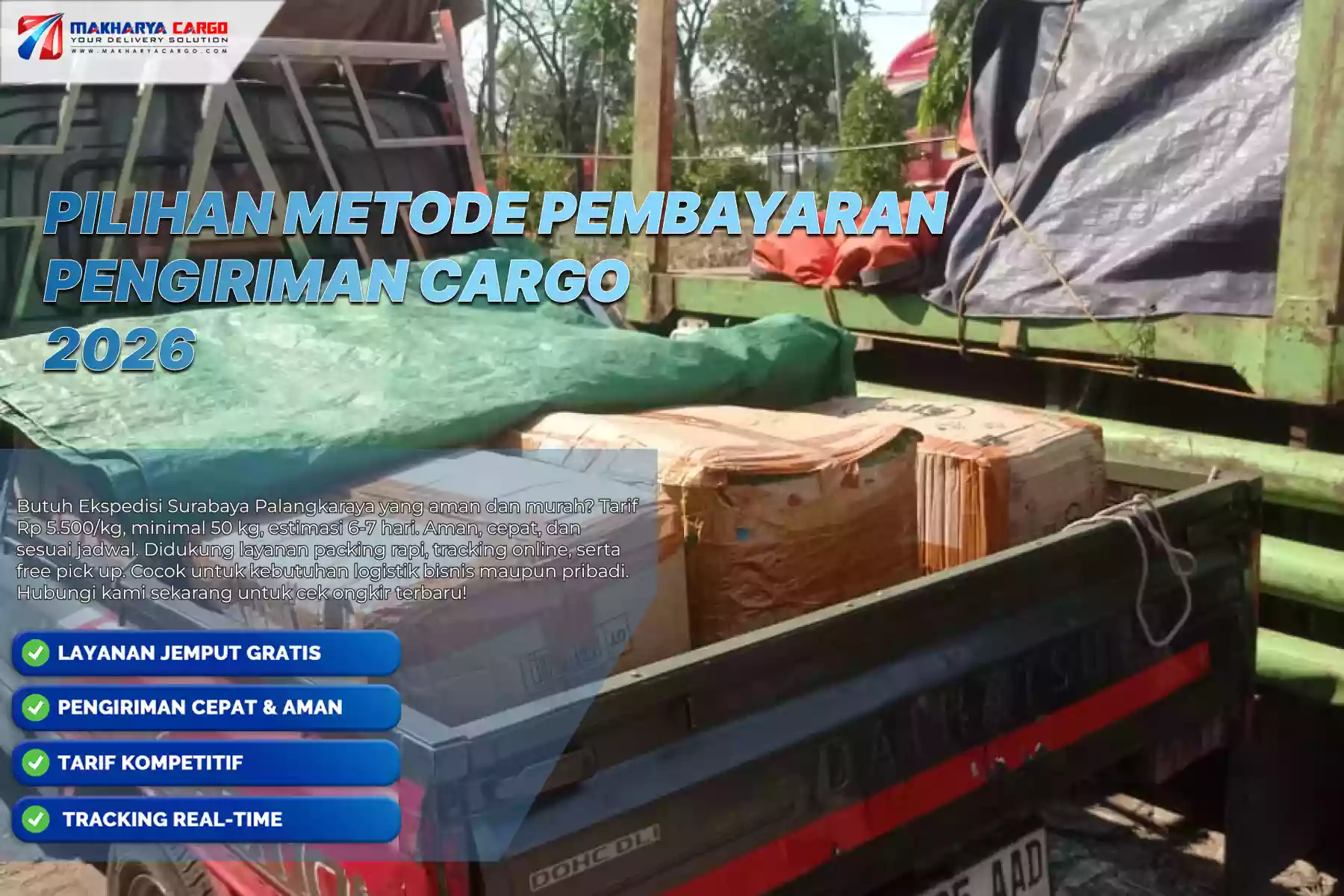 Pilihan Metode Pembayaran Pengiriman Cargo