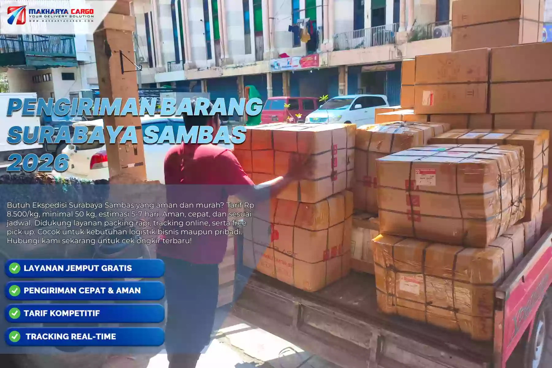 Pengiriman Barang Surabaya Sambas