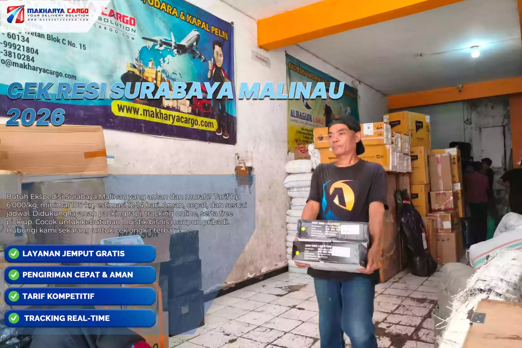 Cek Resi Surabaya Malinau
