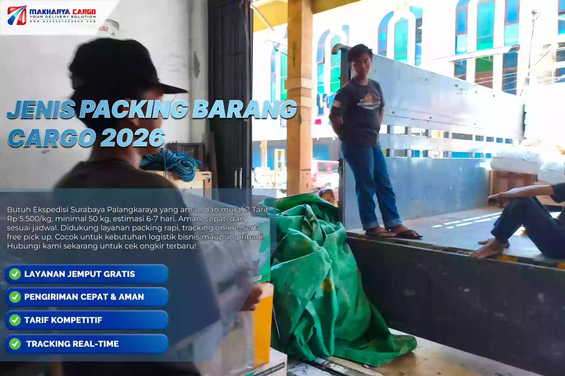 Jenis Packing Barang Cargo