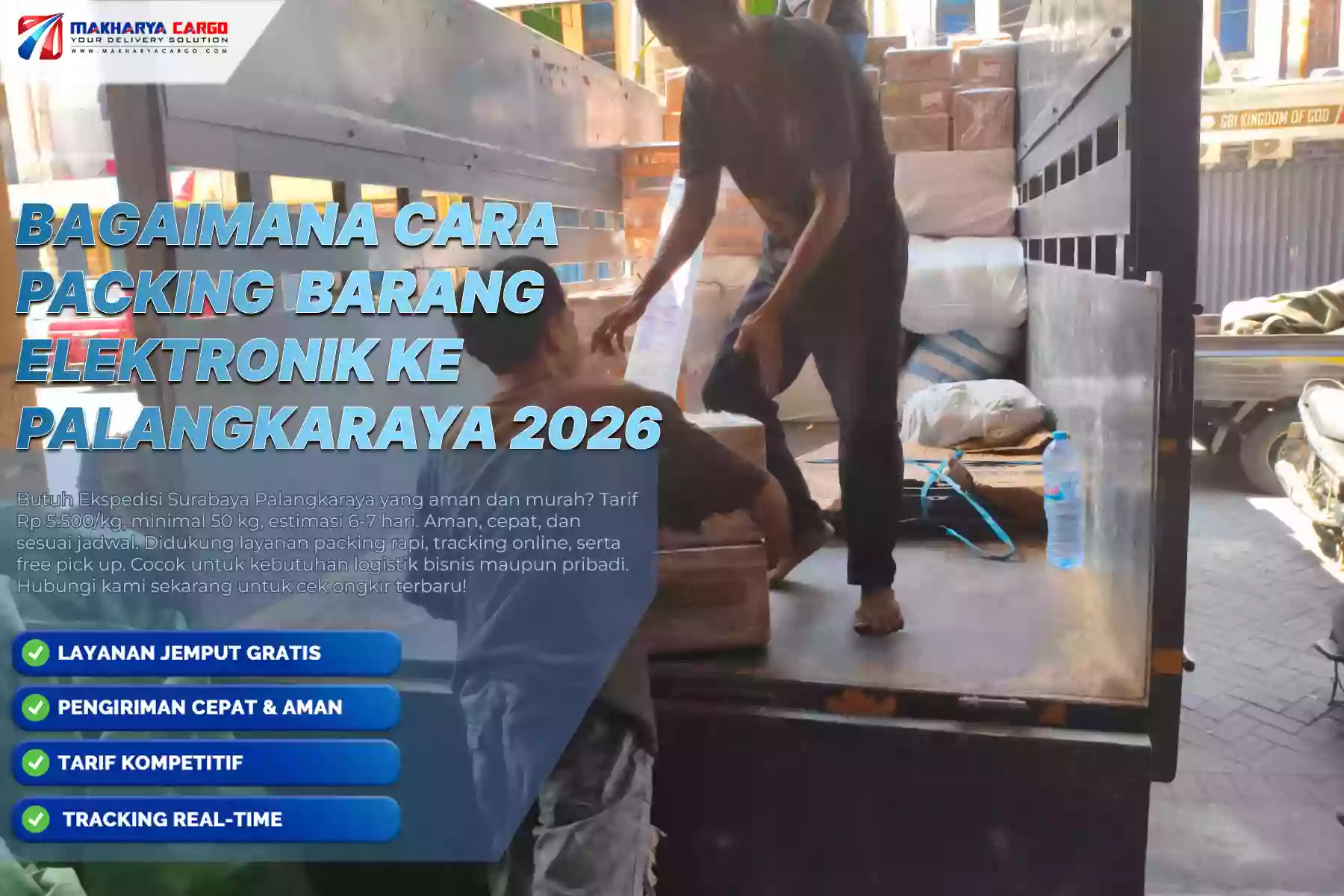 Bagaimana Cara Packing Barang Elektronik ke Palangkaraya