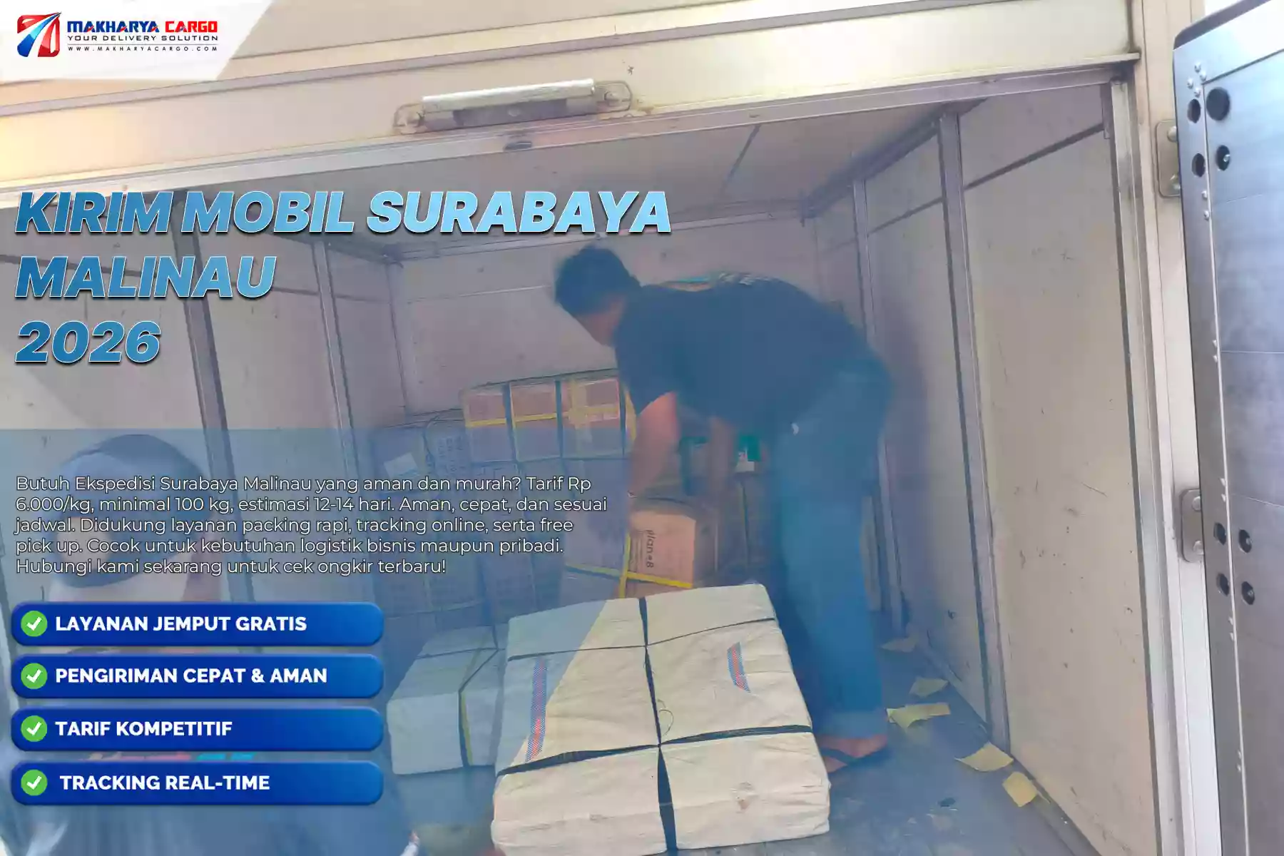 Kirim Mobil Surabaya Malinau