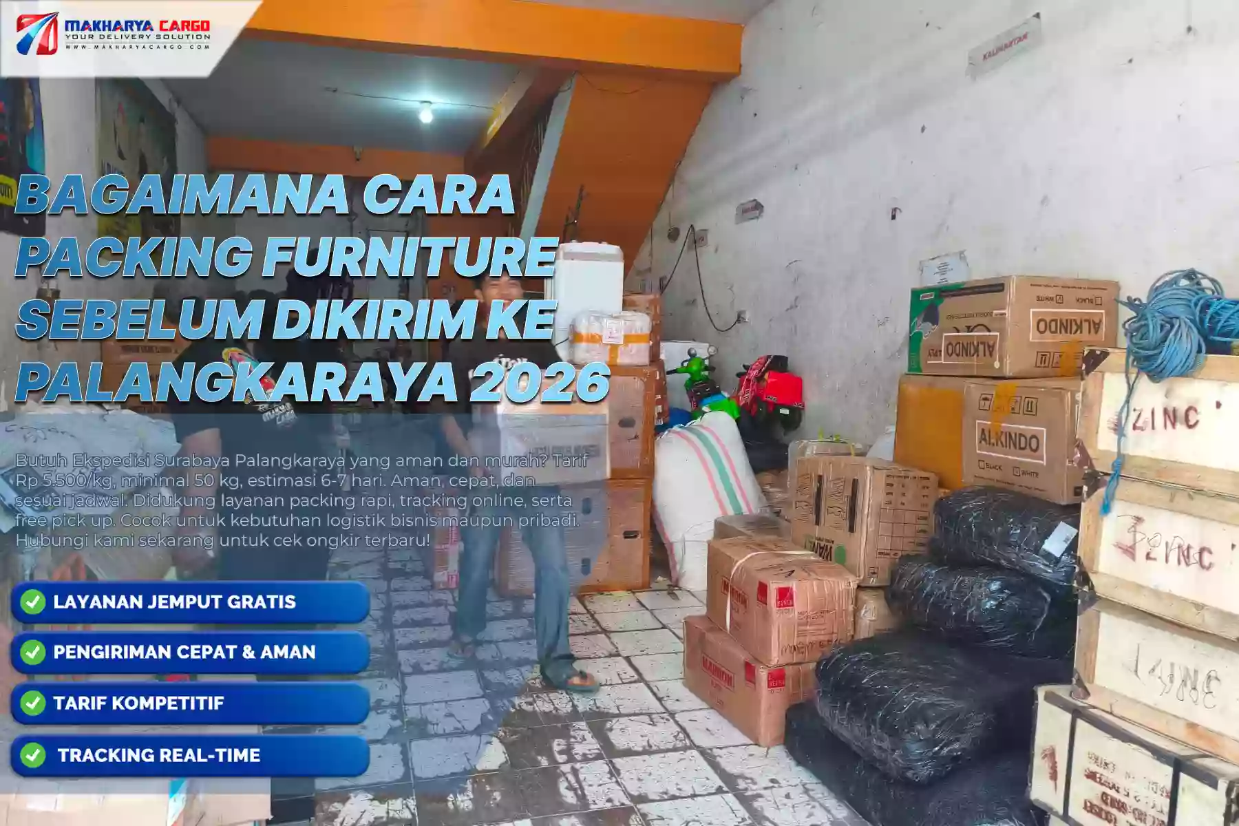 Bagaimana Cara Packing Furniture Sebelum Dikirim ke Palangkaraya