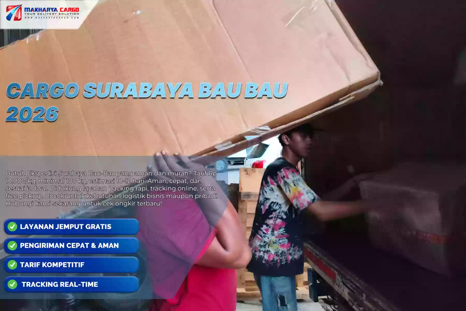 Cargo Surabaya Bau Bau