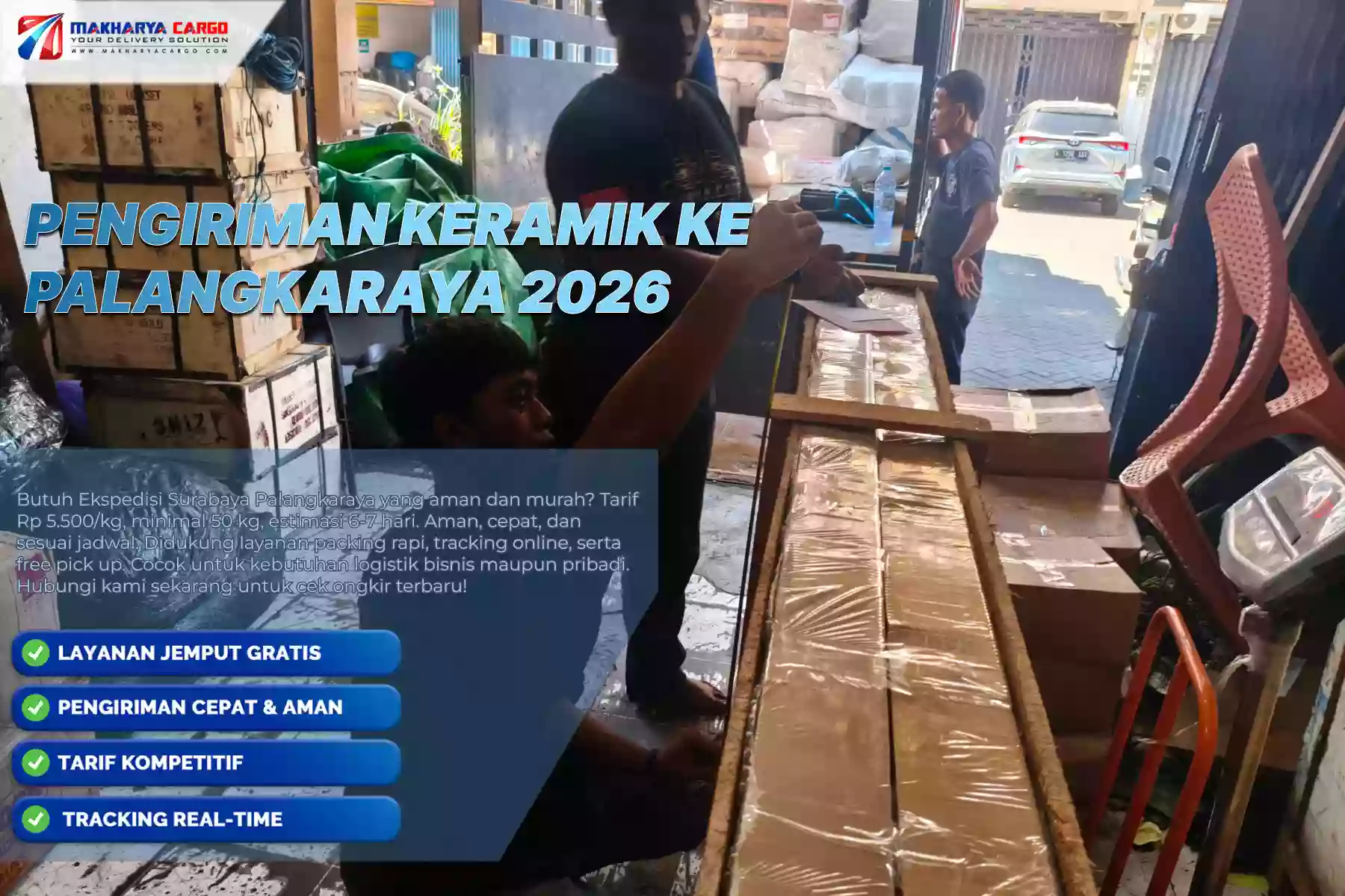 Pengiriman Keramik ke Palangkaraya