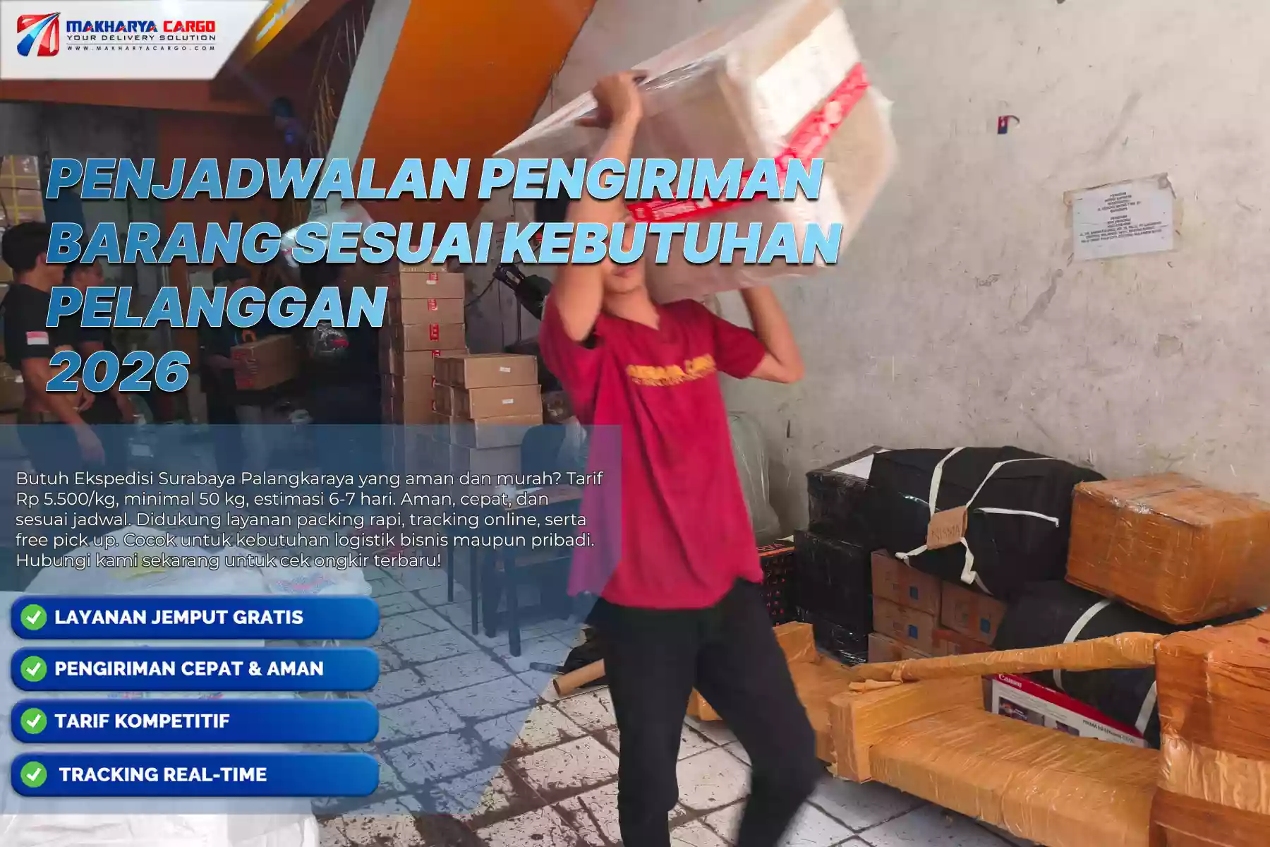 Penjadwalan Pengiriman Barang Sesuai Kebutuhan Pelanggan