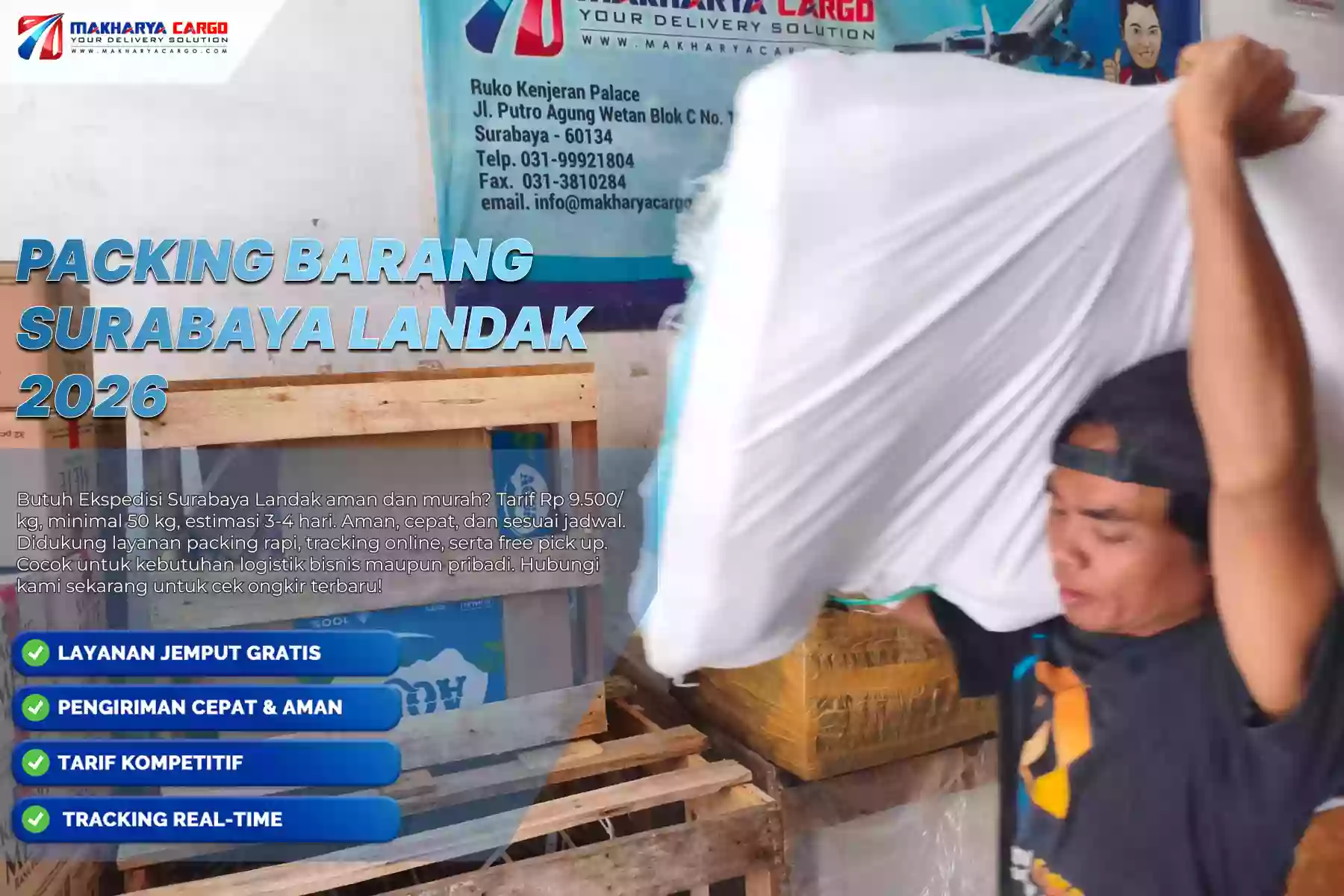 Tips Packing Barang Surabaya Landak