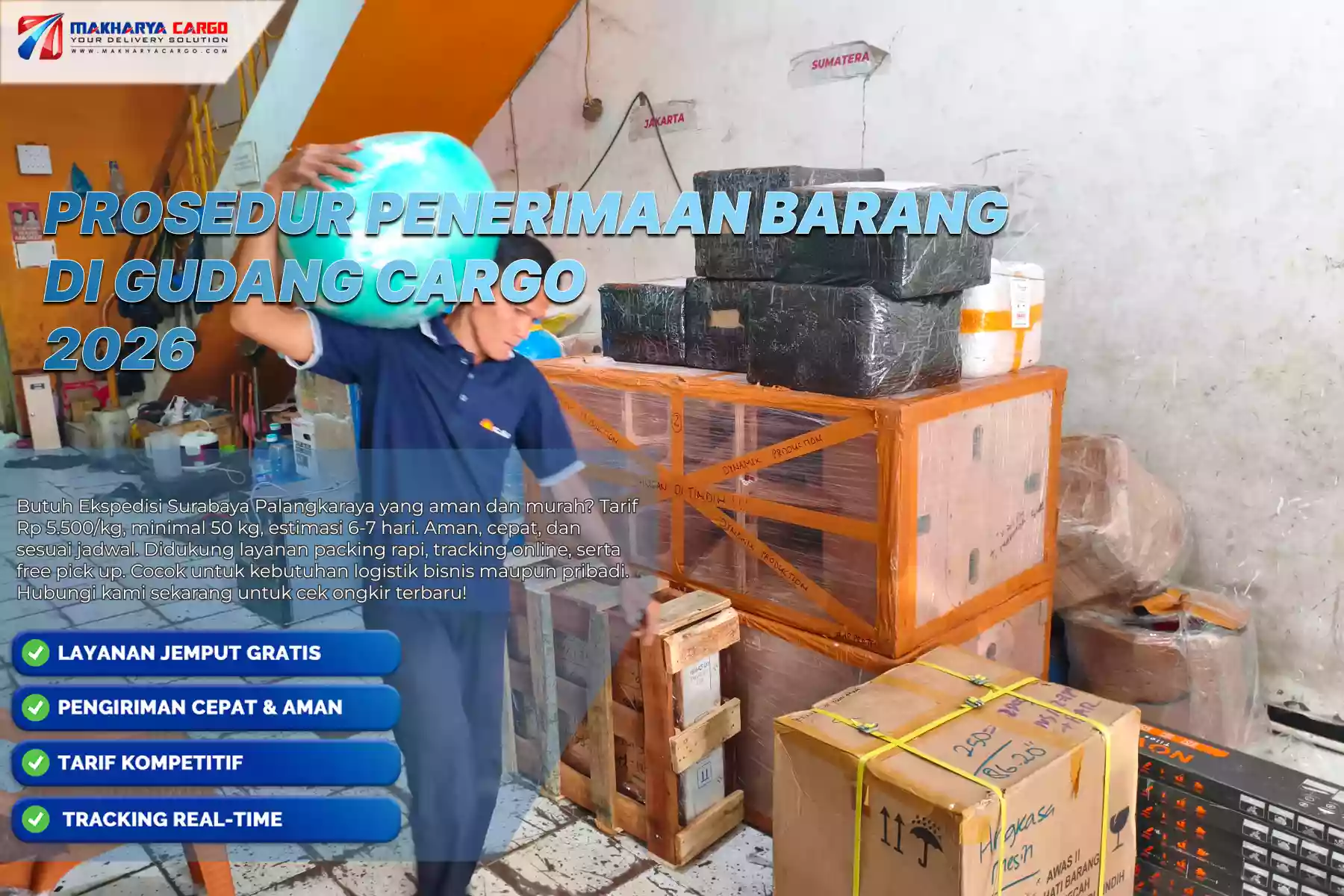 Prosedur Penerimaan Barang di Gudang Cargo