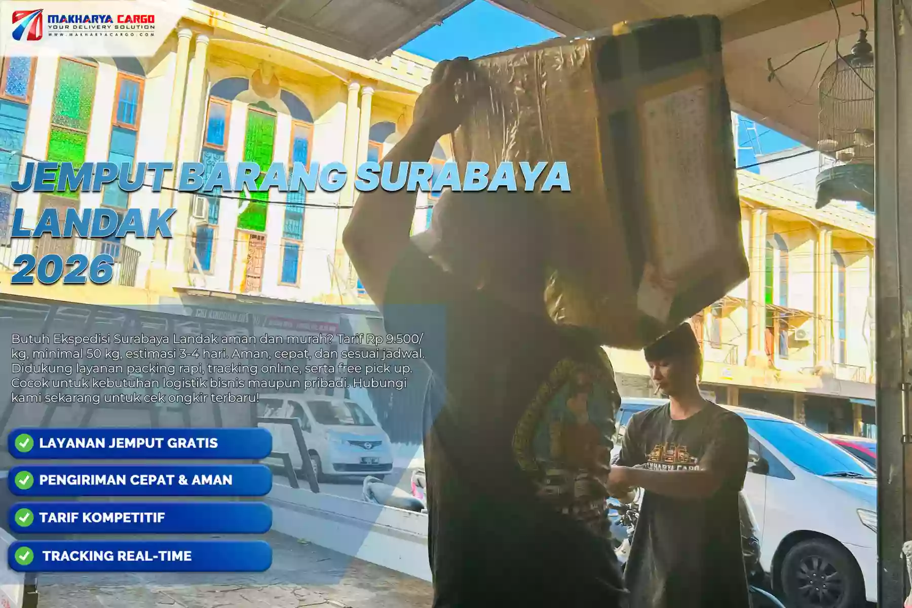 Jemput Barang Surabaya Landak