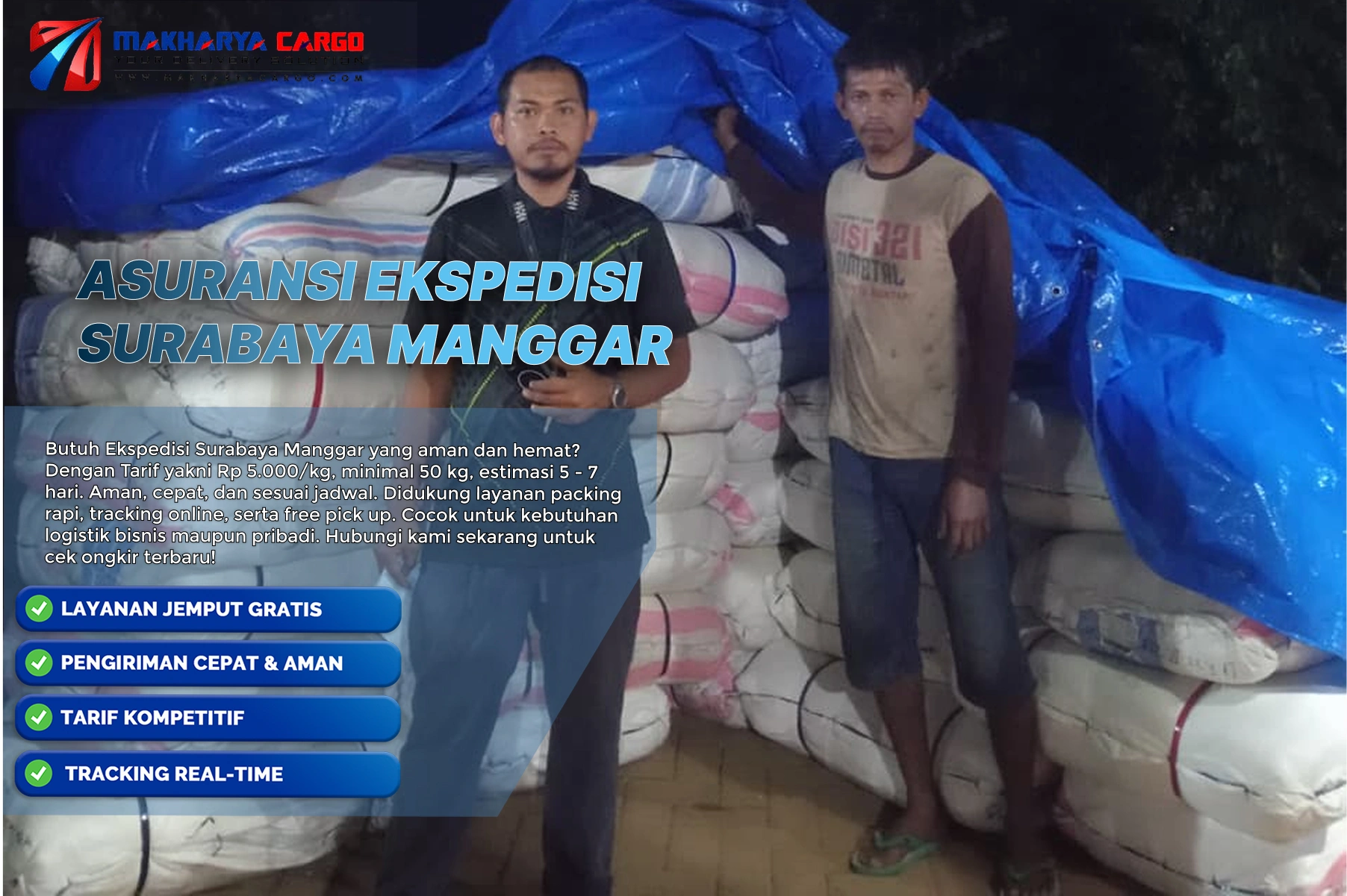 Asuransi ekspedisi Surabaya Manggar untuk melindungi barang selama proses pengiriman